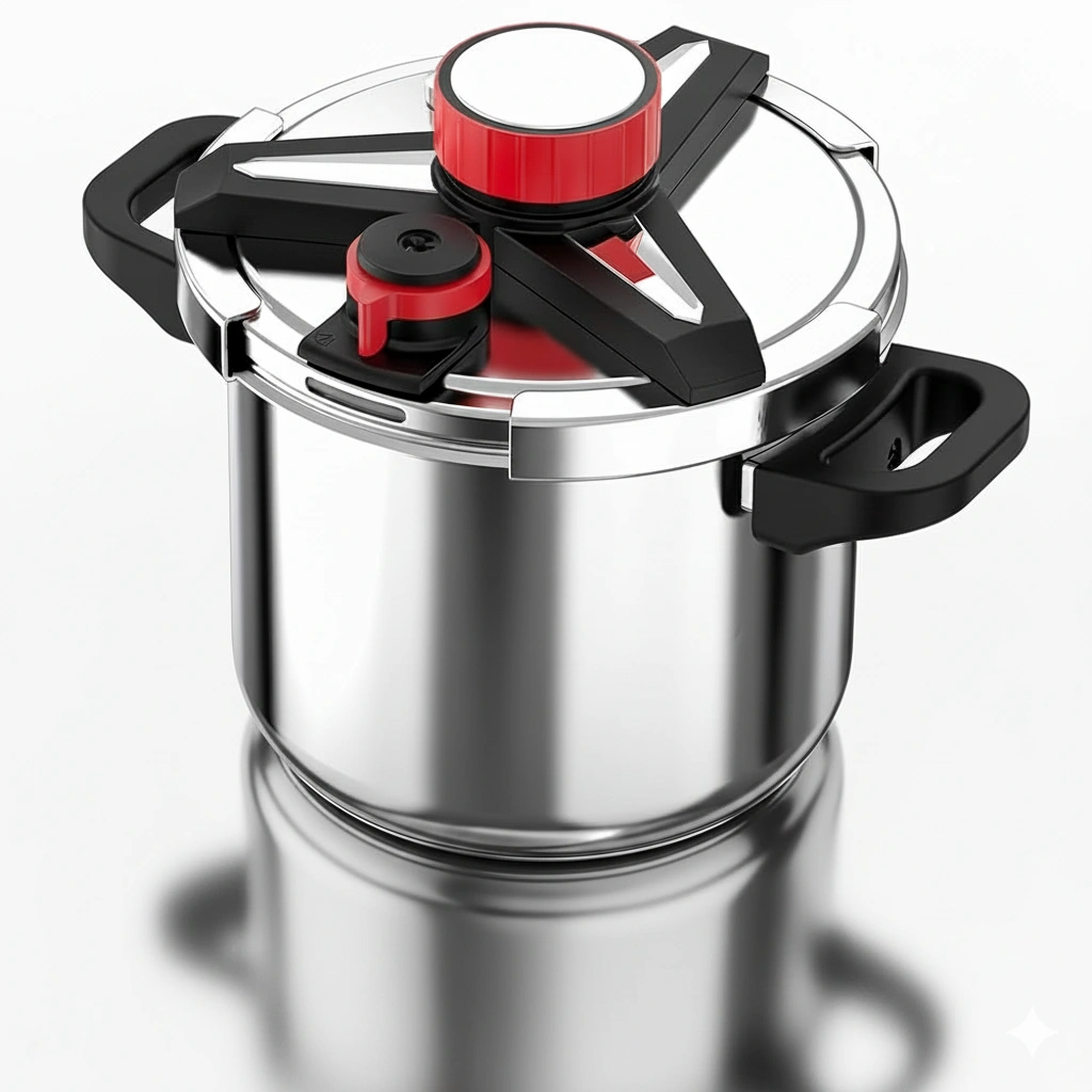 Pressure Cooker Rotary Knob Switch Pressure Cooker Stainless Steel Pressure Cooker China Factory Wholesale Price Pressure cooker 5L High Pressure Cooker